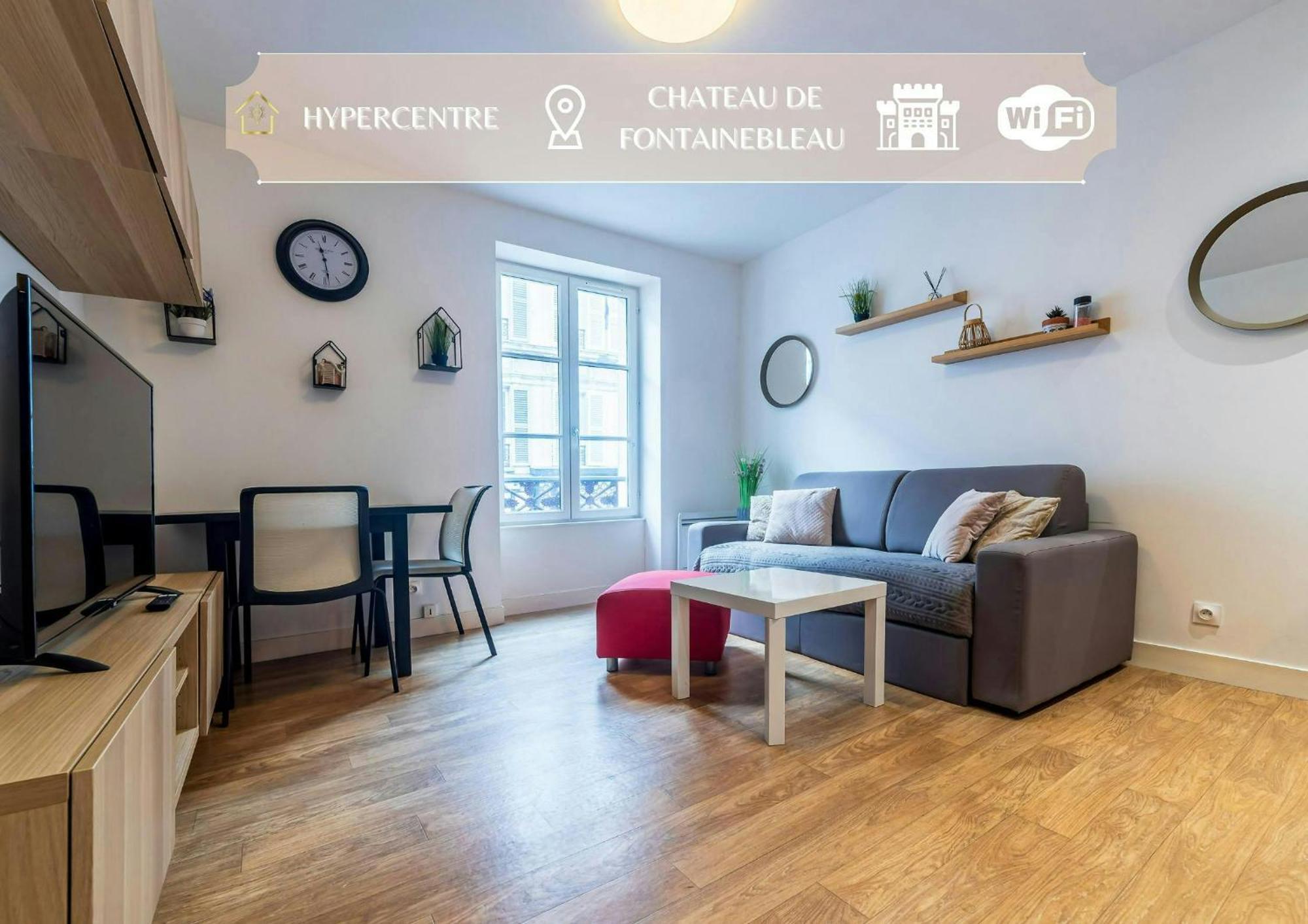 Apparthotel - Le Sweet Cosy Fontainebleau Exteriér fotografie